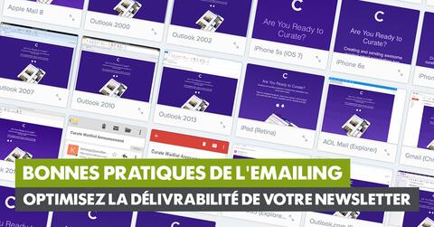 La délivrabilité d'un email ou d'une campagne email désigne le fait qu’il soit reçu dans la boîte de son destinataire, sans être supprimé, filtré ou classé comme spam. La délivrabilité est l’enjeu numéro un de vos campagnes emailing.