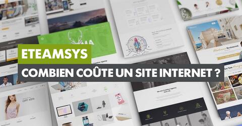 Combien coûte un site internet chez eTeamsys ? 