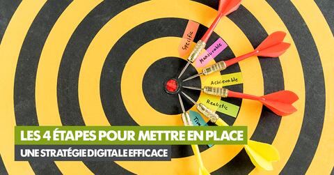 Les 4 étapes pour mettre en une stratégie digitale efficace